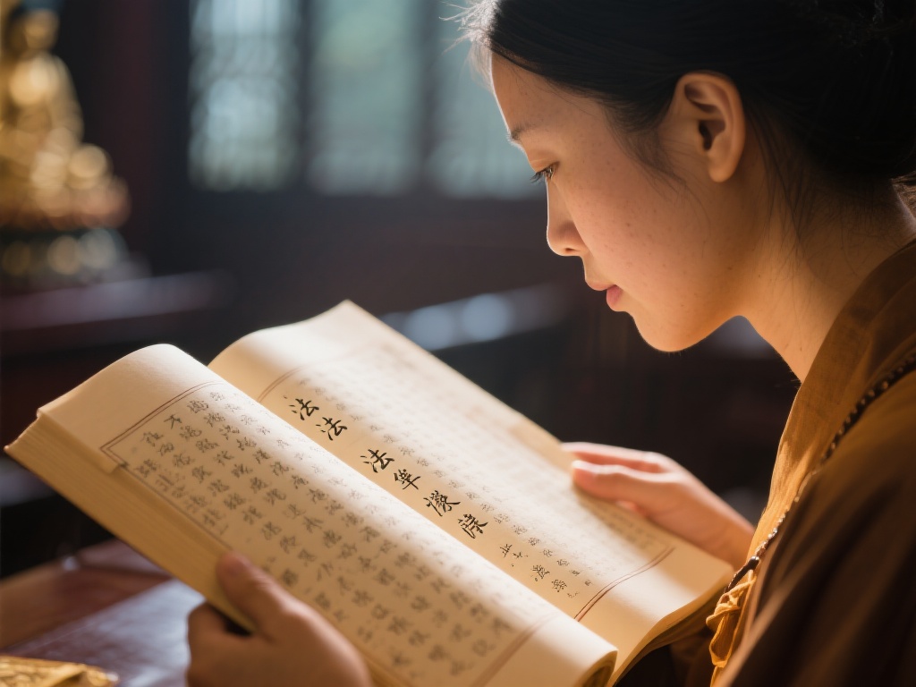 诵法华体会 (诵读《法华经》的心得与深刻体会) 诵读《法华经》,不仅仅是一种宗教仪式,更是一种心灵